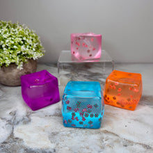 Load image into Gallery viewer, Squishy Toy - Christmas Sprinkle Cube
