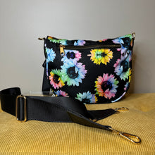 Load image into Gallery viewer, Roni - Nylon Crossbody - Rainbow Sunflower
