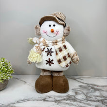 Load image into Gallery viewer, Telescopic Standing Christmas Decor - Tan &amp; Grey
