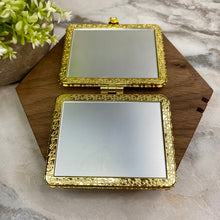 Load image into Gallery viewer, Compact Mirror - Pink Floral (by shape)
