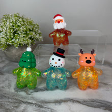 Load image into Gallery viewer, Squishy Toy - Christmas Glitter Characters
