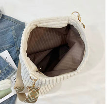 Load image into Gallery viewer, Willow - Corduroy Shopper Purse
