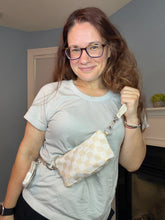 Load image into Gallery viewer, Tara - Double Pouch Nylon Crossbody
