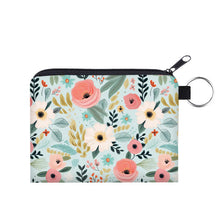 Load image into Gallery viewer, Mini Pouch - The Most Amazing Mint Floral
