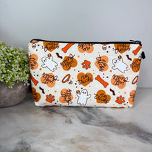 Load image into Gallery viewer, Pouch - Fall Halloween - No Tricks Just Treats
