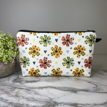 Load image into Gallery viewer, Pouch - Floral Animal Print Heart
