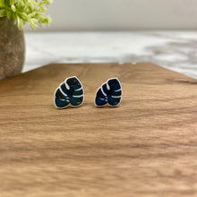 Load image into Gallery viewer, Acrylic Stud Earrings - Monstera Leaf
