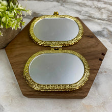 Load image into Gallery viewer, Compact Mirror - Blue Floral
