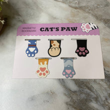 Load image into Gallery viewer, Bookmark - Magnetic, Cat Paw
