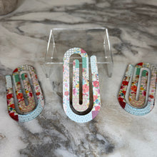 Load image into Gallery viewer, Jumbo Paperclip - Fabric Patches
