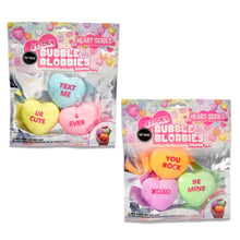 Load image into Gallery viewer, Sticky Bubble Blobbies Toy - Conversation Hearts
