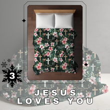 Load image into Gallery viewer, Blanket Christmas #3 - Jesus Loves You - PREORDER
