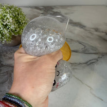 Load image into Gallery viewer, Squishy Toy - Viral Dumpling, Silver Glitter + Water Beads
