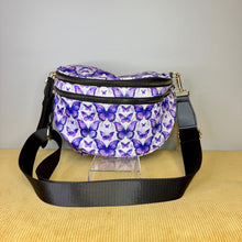 Load image into Gallery viewer, The Roni Nylon Crossbody - Butterfly Purple
