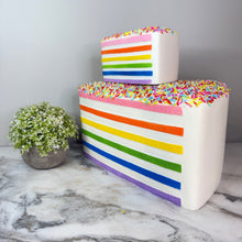 Load image into Gallery viewer, Squishy Toy - Rainbow Cake, Jumbo
