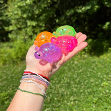 Load image into Gallery viewer, Squishy Toy - Glitter Turtle
