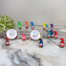 Load image into Gallery viewer, Gnome Figurines  - Birthday Assortment (3 pack) - 20% Off Sticker
