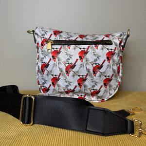 Roni - Nylon Crossbody - Cardinal