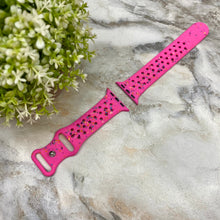 Load image into Gallery viewer, Watch Band - Silicone - Pink Speckled
