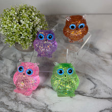 Load image into Gallery viewer, Squishy Toy - Owl, Glitter
