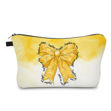 Load image into Gallery viewer, Pouch - Yellow Ribbon Together We Fight Childhood Cancer
