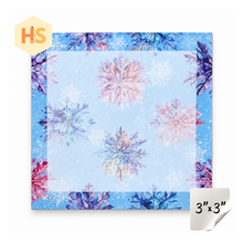 Load image into Gallery viewer, The Sticky Note Collection - Christmas Snowflake on Blue
