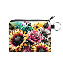 Load image into Gallery viewer, Mini Pouch - Spray Paint Floral
