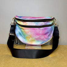 Load image into Gallery viewer, The Roni Nylon Crossbody - Tie Dye Ombré Pastel
