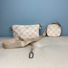 Load image into Gallery viewer, Tara - Double Pouch Nylon Crossbody
