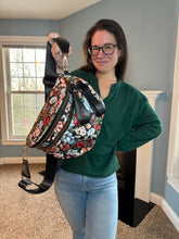 Load image into Gallery viewer, The Roni Nylon Crossbody - Floral
