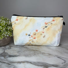 Load image into Gallery viewer, Pouch - Beach Summer Sand Seashells
