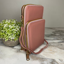 Load image into Gallery viewer, Ivy Crossbody Wallet + Purse - Medium Pink
