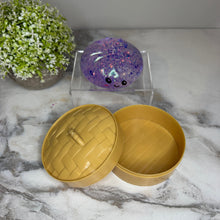 Load image into Gallery viewer, Squishy Toy - Viral Dumpling, Slow Rise Glitter - Purple
