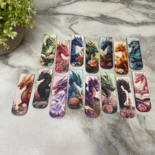 Load image into Gallery viewer, Bookmark - Dragon #1 Magnetic Mix
