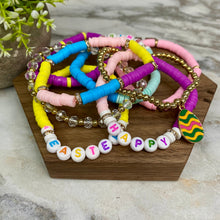 Load image into Gallery viewer, Bracelet - Clay + Bead - Easter Mix #2
