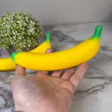 Load image into Gallery viewer, Stress Squishy Toy - Banana + Green
