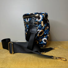 Load image into Gallery viewer, Roni - Nylon Crossbody - Blue Sunflower
