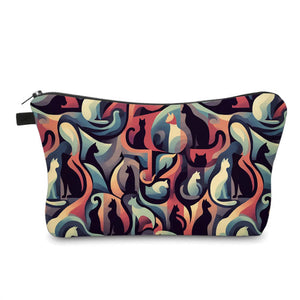 Pouch - Cat Abstract Shapes