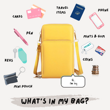 Load image into Gallery viewer, Ivy Crossbody Wallet + Purse - Medium Pink
