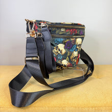 Load image into Gallery viewer, The Roni Nylon Crossbody - Halloween Fall Skull Floral
