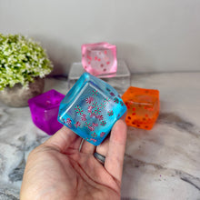 Load image into Gallery viewer, Squishy Toy - Christmas Sprinkle Cube
