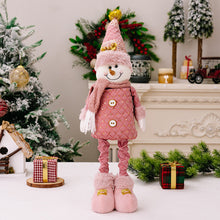 Load image into Gallery viewer, Telescopic Standing Christmas Decor - Pink &amp; Gold
