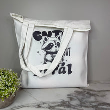 Load image into Gallery viewer, Tote Bag - Cute But Feral
