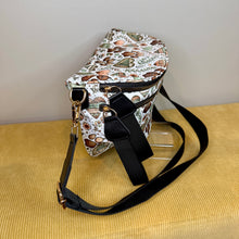 Load image into Gallery viewer, The Roni Nylon Crossbody - Dog Paw Aztec Hearts
