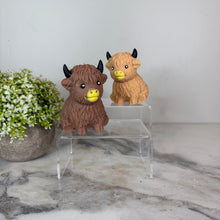 Load image into Gallery viewer, Squishy Toy - Highland Cow Brown &amp; Tan
