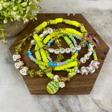 Load image into Gallery viewer, Bracelet - Clay + Bead - Easter Mix #4
