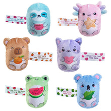 Load image into Gallery viewer, Bubble Stuffed Squishy Friends Toy - Emotional Support Edition
