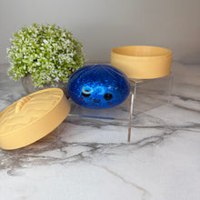 Load image into Gallery viewer, Squishy Toy - Viral Dumpling, Dark Blue Glitter
