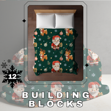 Load image into Gallery viewer, Blanket Christmas #12 - Building Blocks - PREORDER

