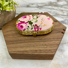 Load image into Gallery viewer, Compact Mirror - Pink Floral
